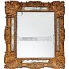 Regence giltwood mirror, 18th c.