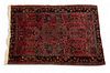 Persian Sarouk Handwoven Wool Rug, Ca. 1940s-50s, W 4' 4'' L 6' 5.5''