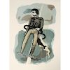 [Literature - Melville - Art] Boxed Portfolio of 26 Folio Size Color Lithographs by Benton Spruance, from Passages in Moby Di