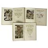 [illustrated - Literature] Goblin Market, Golden River, Pied Piper -- 3  Books Illustrated by Rackham