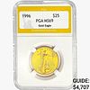 1996 $25 1/2oz. American Gold Eagle PGA MS69 