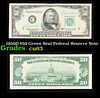 1950D $50 Green Seal Federal Reserve Note Grades Select CU