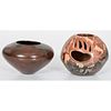 Gwen Tafoya (Santa Clara, b. 1965) Large Sgraffito Pottery Bowl PLUS