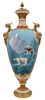 Harry Davis (British 1885-1970) for Royal Worcester Polar Bear Double Handled Porcelain Vase