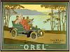 Automobiles Orel advertising poster, by Thor, France