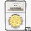 1904 $20 Gold Double Eagle NGC MS64 
