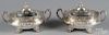 Pair of Gorham sterling silver covered vegetables