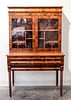 * An American Classical Mahogany Bookcase Height 5 feet 1/4 inches overall.