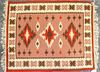 Two Native American Wool Textiles 5 feet 11 inches x 4 feet 4 inches (largest).