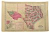 JOHNSON'S MAP OF TEXAS, 1866