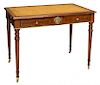MAITLAND SMITH LEATHER TOP WRITING DESK