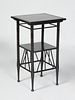 ENGLISH AESTHETIC MOVEMENT EBONIZED SIDE TABLE, IN THE STYLE OF E.W. GODWIN