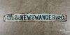 Painted tin sign for {D. S. Newswanger and Co.}, 2