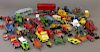 Large grouping of toy vehicles