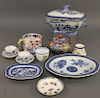 Miscellaneous porcelain grouping