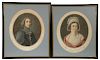 PAIR OF FRENCH PORTRAIT LITHOGRAPHS