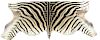 South African Zebra Area Rug