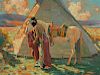 EANGER IRVING COUSE (1866-1936), Indian Camp [or] Sunlight (1931)