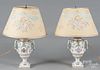 Pair of Samson porcelain table lamps