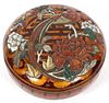 CHINESE QING STYLE ROUND LACQUER BOX