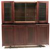 MID-CENTURY MODERN SECTIONAL CHINA CABINET