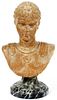 CLASSICAL CARVED WOOD BUST