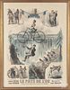 French color lithograph for Le Pays De L'Or, 30 1/2'' x 23 1/2''.
