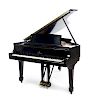 A Steinway & Sons Medium Grand Piano Height 33 1/2 x width 56 x depth 70 inches.