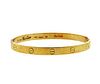 1970s Cartier Love Aldo Cipullo 18k Gold Bracelet