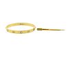 Cartier Love 18k Gold Bracelet