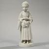 Wedgwood Carrara Figure of a Young Girl