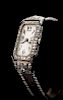 Platinum & Diamond Watch, Circa 1920-1930s