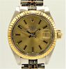 Rolex Lady's Oyster Perpetual Datejust Wristwatch