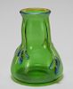 Czech Loetz Coppelia Art Glass Tadpole Vase