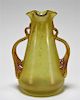 FINE Loetz Coppelia Gold Iridescent Art Glass Vase