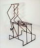 Jim Raglione Copper Pipe Chair Sculpture