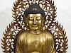 LG Japanese Carved Gilt Wood Kannon Buddha