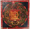 Antique Tibetan Mandala