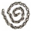 Approx. 40.0 Carat Pave Set Diamond and Silver Link Necklace.