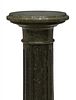 VERDE MARBLE PEDESTAL OR PLANT STAND