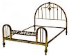 FRENCH STYLE BRASS DOUBLE BED