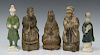 (5) COLLECTION ANTIQUE / VINTAGE CHINESE FIGURES