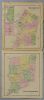 Two Matted Maps of Little Compton and Tiverton, Rhode Island.