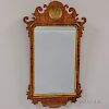 Queen Anne Shell-carved Walnut Scroll-frame Mirror