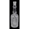 Pairpoint Cut Glass Whiskey Bottle