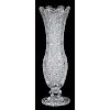 Large Brilliant Period Cut Glass Vase