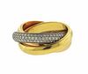 Cartier Trinity Diamond Rolling Band Ring