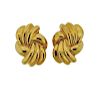Tiffany &amp; Co 18K Gold Knot Earrings