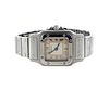 Cartier Santos Stainless Steel Quartz Watch 13876