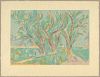 Trees in Ranchitos II, edition of 35 by Andrew Dasburg (1887-1979)